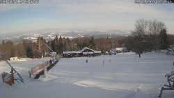 Spodní část sjezdovky