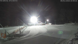 Spodní část sjezdovky