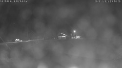 Spodní část sjezdovky