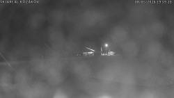 Spodní část sjezdovky