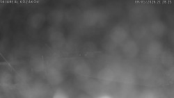 Spodní část sjezdovky