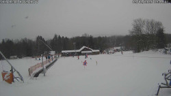 Spodní část sjezdovky