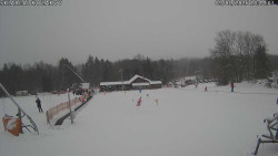 Spodní část sjezdovky