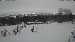 Spodní část sjezdovky