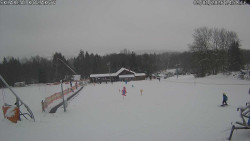 Spodní část sjezdovky