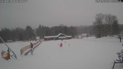 Spodní část sjezdovky