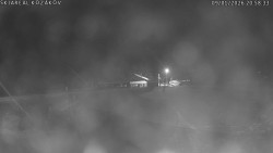 Spodní část sjezdovky