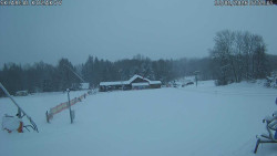 Spodní část sjezdovky