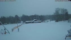 Spodní část sjezdovky