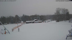 Spodní část sjezdovky