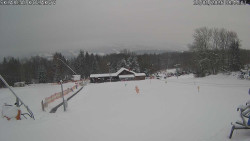 Spodní část sjezdovky