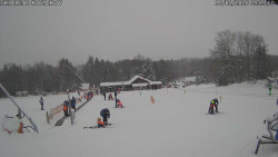 Spodní část sjezdovky