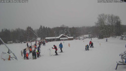 Spodní část sjezdovky