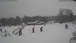 Spodní část sjezdovky