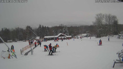 Spodní část sjezdovky