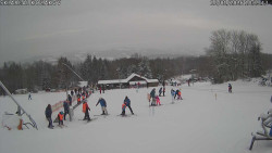 Spodní část sjezdovky