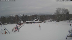 Spodní část sjezdovky