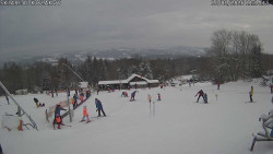 Spodní část sjezdovky