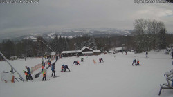 Spodní část sjezdovky