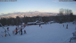 Spodní část sjezdovky