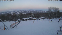 Spodní část sjezdovky