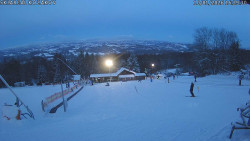 Spodní část sjezdovky