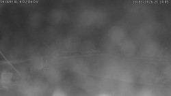 Spodní část sjezdovky