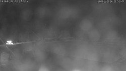 Spodní část sjezdovky