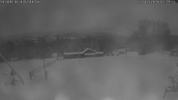 Spodní část sjezdovky