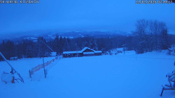 Spodní část sjezdovky