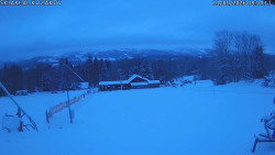 Spodní část sjezdovky