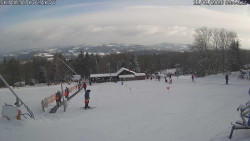 Spodní část sjezdovky