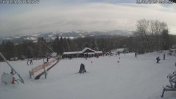 Spodní část sjezdovky