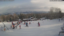 Spodní část sjezdovky