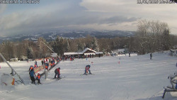 Spodní část sjezdovky