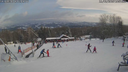 Spodní část sjezdovky