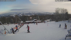 Spodní část sjezdovky