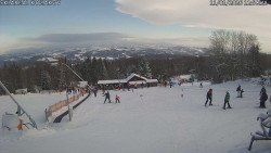 Spodní část sjezdovky