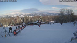 Spodní část sjezdovky