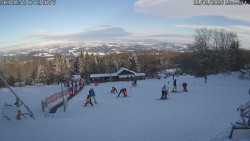 Spodní část sjezdovky