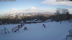 Spodní část sjezdovky