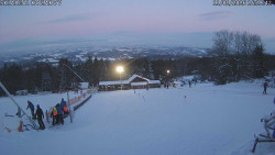 Spodní část sjezdovky