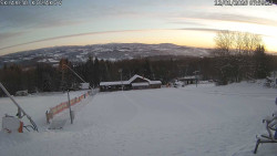 Spodní část sjezdovky