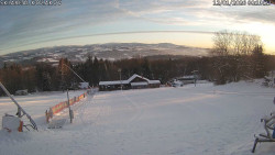 Spodní část sjezdovky