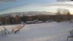 Spodní část sjezdovky