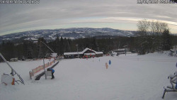 Spodní část sjezdovky