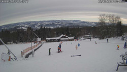 Spodní část sjezdovky