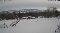 Spodní část sjezdovky