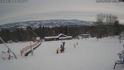 Spodní část sjezdovky