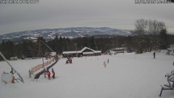 Spodní část sjezdovky